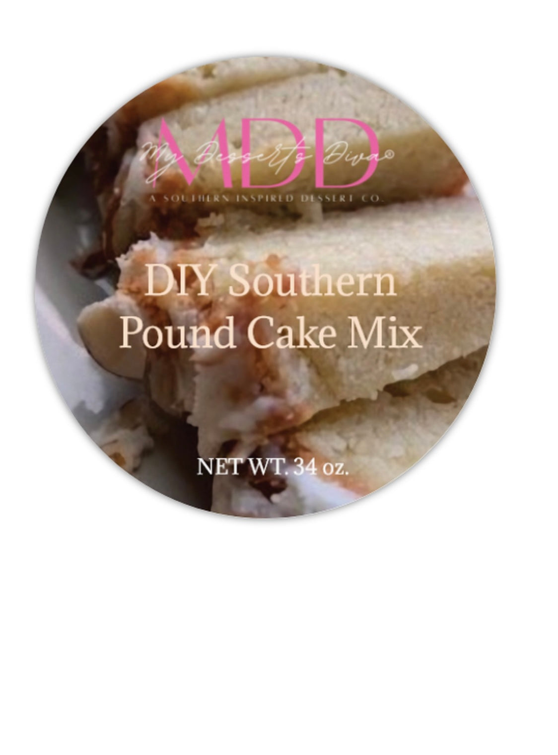 Gourmet “Miss Ma'am” Bundt Pound Cakes - 6 inch – My Desserts Diva LLC