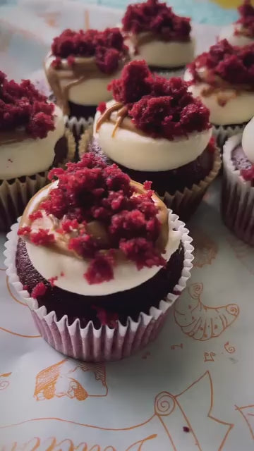 Gourmet Red Velvet Cupcakes